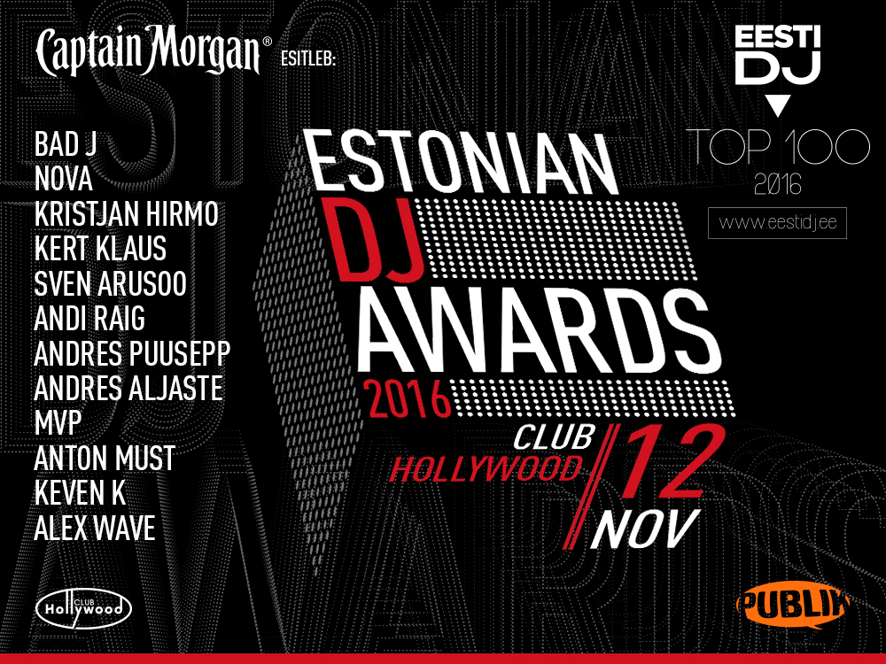 Estonian DJ Awards 2016